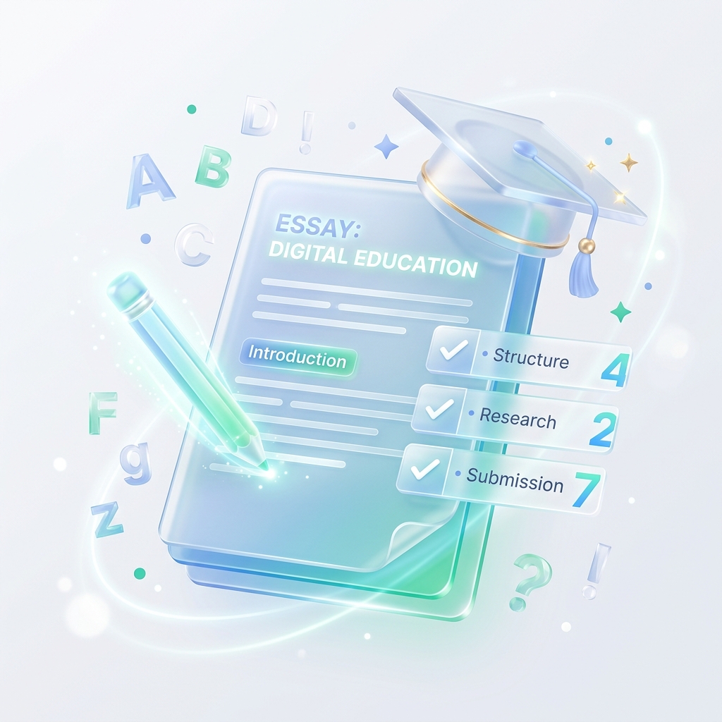 Academic monografia essay illustration